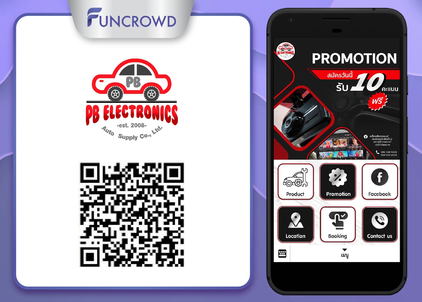 Funcrowd Thailand - Line CRM
