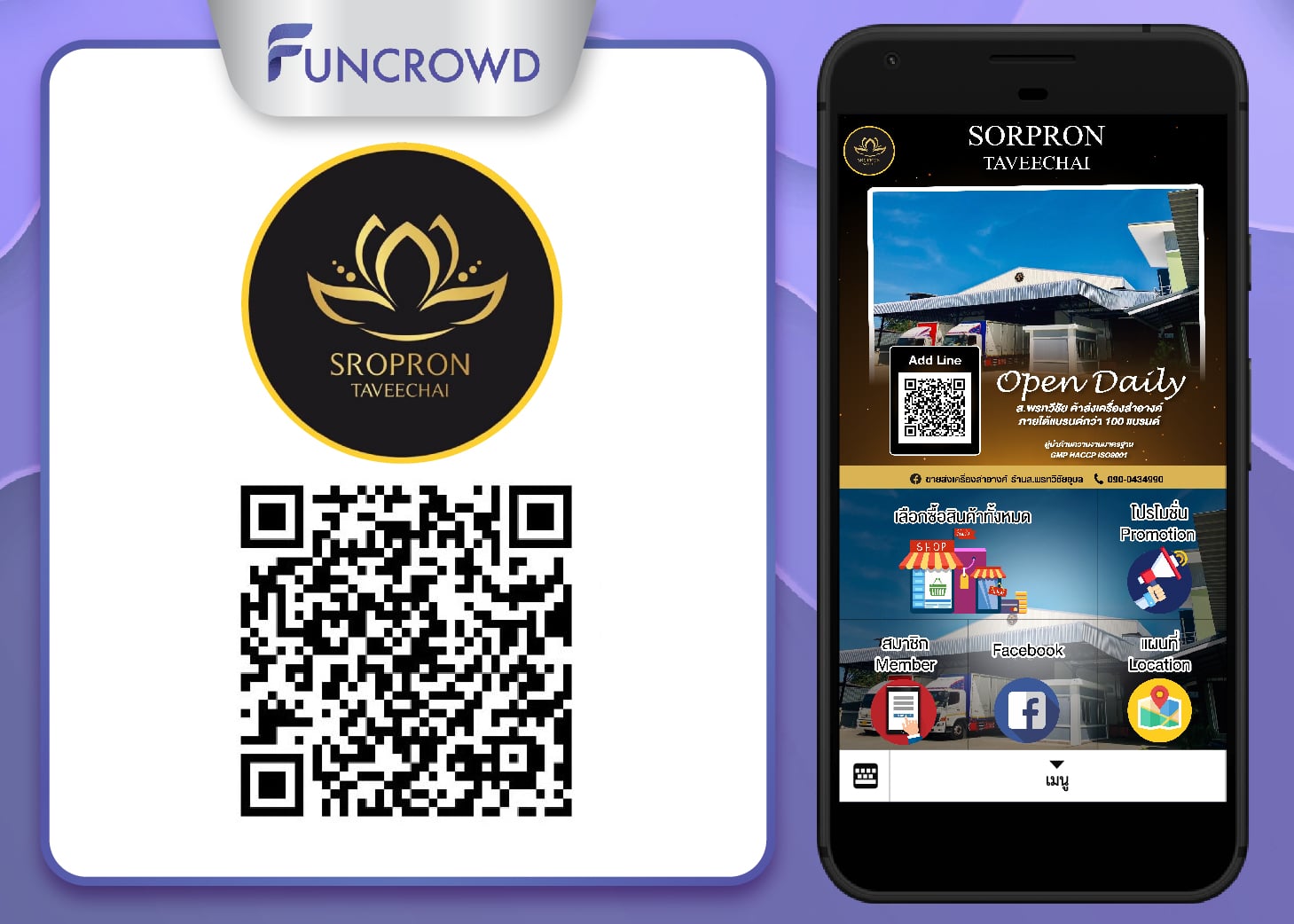 Funcrowd Thailand - Line CRM